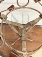 Art Nouveau plant stand in wrought iron from the early 1900s