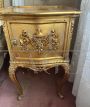 Pair of bedside tables in Venetian Baroque style, early 1900s