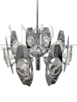 Vintage chandelier in the style of Oscar Torlasco, 1970s