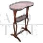 Antique bean-shaped side table from the late 19th century