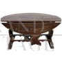 Antique drop-leaf table from Italy, early 17th century