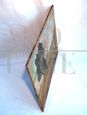 Painting with a countryside scene, oil on panel, signed Cantoni