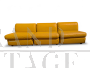 Amanta modular sofa by B&B Italia in yellow leather, 1960s