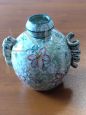 Deruta ceramic amphora vase signed G. Lamincia