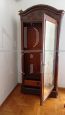 Vintage single door wardrobe with mirror