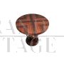 Round Art Deco coffee table with geometric designs