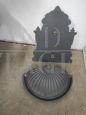 Vintage wall fountain in cast iron, 1990s