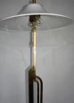 Art deco style floor lamp in brass, 1960s
