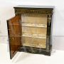 Antique sideboard with one door with Boulle inlay, Napoleon III period - mid-19th century