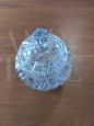Vintage worked glass candy jar