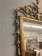 Antique carved and gilded mirror from the Louis Philippe era - 19th century
