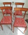 Set of 4 classic style Grange chairs, 1970s