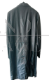 Gianni Versace men's long black leather coat