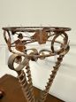 Art Nouveau plant stand in wrought iron from the early 1900s