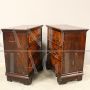 Pair of Louis XV walnut bedside tables, 18th century Italy
