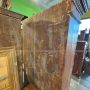 Antique Italian Umbrian wardrobe or pantry cabinet from the 17th century