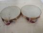 Pair of vintage Olimpia tambourines
