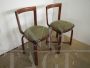 Pair of vintage 80s design chairs
