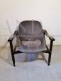 Comfortable vintage Scandinavian armchairs reupholstered