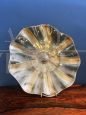 Round Murano glass centerpiece plate, 1980s