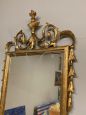 Antique carved and gilded mirror from the Louis Philippe era - 19th century