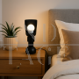 Table lamp 600 P by Gino Sarfatti in black color