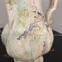 Antique jug or coffee pot in painted Albisola ceramic, 18th century
