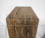 1940s fir and rattan suitcase