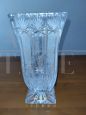 Vintage worked crystal vase