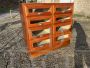 Antique cherry wood grocery shop drawer unit
