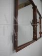 Vintage 1950's metal window mirror