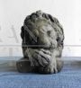 Pair of small sculptures of sleeping lions, inspired by Antonio Canova
