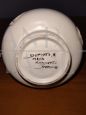 Vintage Deruta ceramic vase signed Mordenti