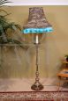 Floor lamp with animalier lampshade