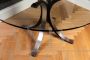 Table by Osvaldo Borsani and Eugenio Gerli for Tecno with glass top