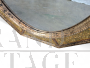 Classic Venetian mirror in carved wood, Italy mid 1900s