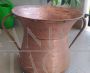 Aquilan basin copper vase from the mid-1900s