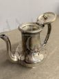 Antique Sheffield silver teapot by Shaw & Fisher, late 19th century                            