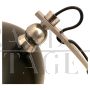 Design table lamp attributed to Angelo Lelli for Arredoluce, black colour
