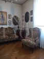  Louis XV style Bergère living room set with floral sofa and armchairs