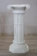 White ceramic column from Bassano