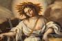 Allegory - antique Neapolitan oil painting on canvas