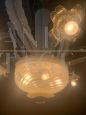 Murano glass chandelier attributed to Seguso, 1960s