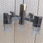 Sciolari style 5-light vintage chandelier, 1970s