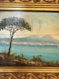 Pair of late 19th-century paintings depicting Neapolitan seascapes                            