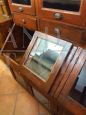 Rustic antique shop cabinet