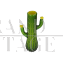 Cactus-shaped Murano glass sculpture vase from the 1970s