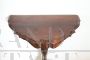 Louis XV style walnut gueridon console table