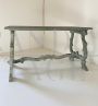 Rustic refectory style dining table, France 1950s