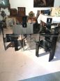 Modern design table and 4 chairs